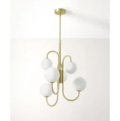 Lampara De Techo De Vidrio Avalee