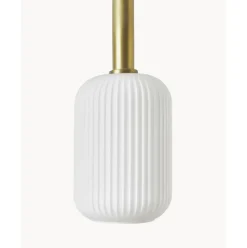 Lampara De Techo De Vidrio Opalino Candela