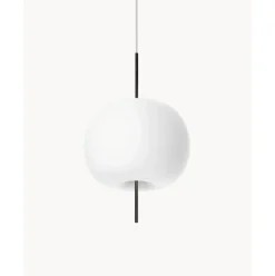 Lampara De Techo De Vidrio Soplado Artesanalmente Regulable Kushi