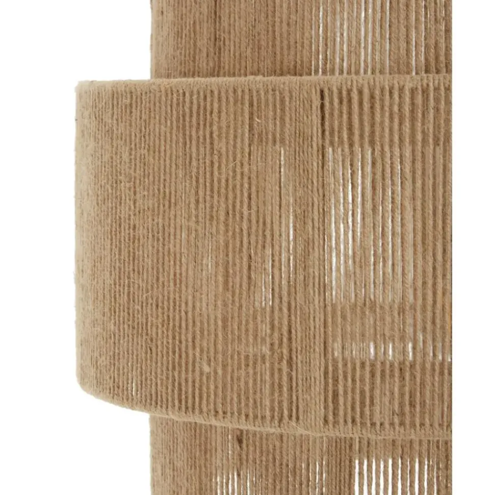 Lampara De Techo De Yute Cecillia