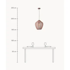 Lampara De Techo En Tejido Malla Beau