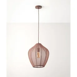 Lampara De Techo En Tejido Malla Beau