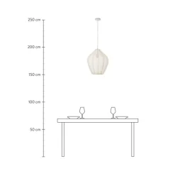 Lampara De Techo En Tejido Malla Beau