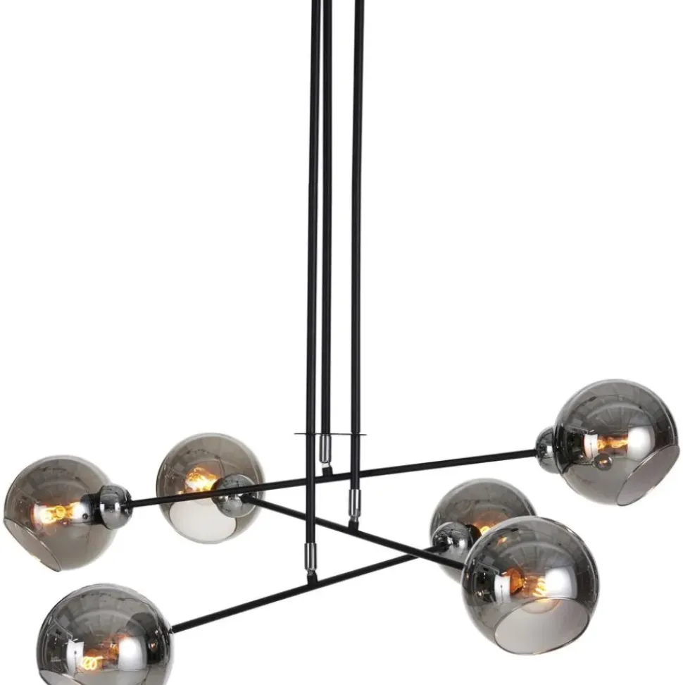 Lampara De Techo Esferas De Vidrio Cooper