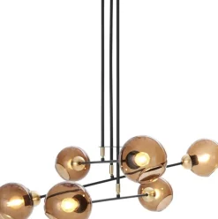 Lampara De Techo Esferas De Vidrio Cooper