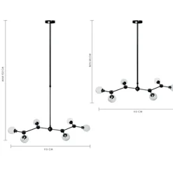 Lampara De Techo Grande Aurelia