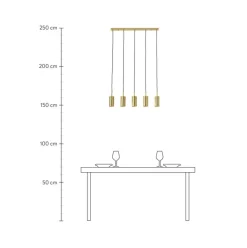 Lampara De Techo Grande Arvo