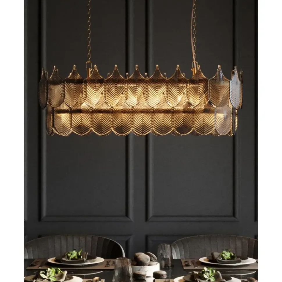 Lampara De Techo Grande Botania