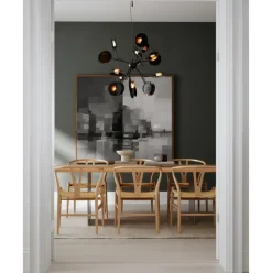 Lampara De Techo Grande Con Difusores Turno