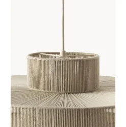 Lampara De Techo Grande De Lino Lace