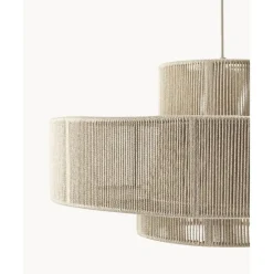 Lampara De Techo Grande De Lino Lace