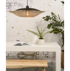 Lampara De Techo Grande De Bambu Kalimantan