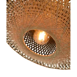 Lampara De Techo Grande De Bambu Kalimantan