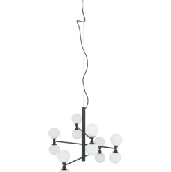 Lampara De Techo Grande De Cristal Grover