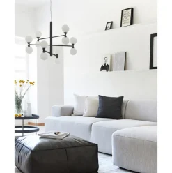 Lampara De Techo Grande De Cristal Grover