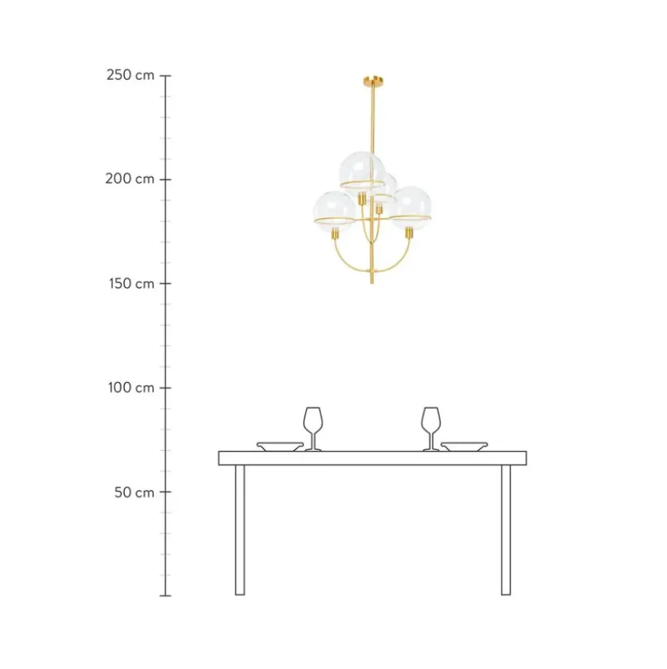 Lampara De Techo Grande Lantern