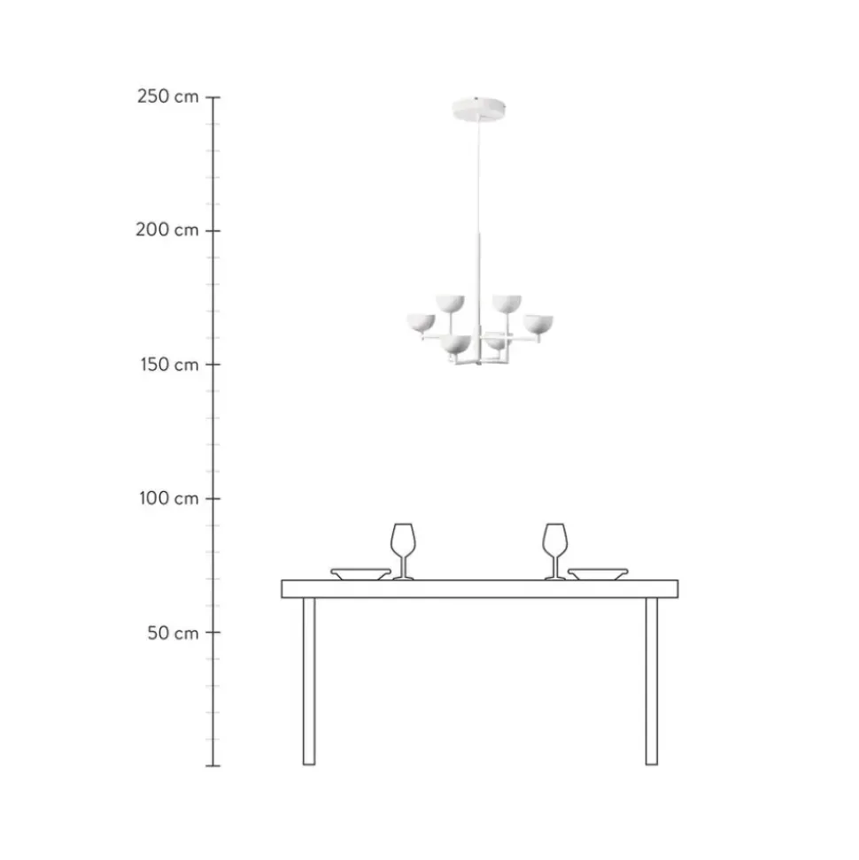 Lampara De Techo Grande Led Paula