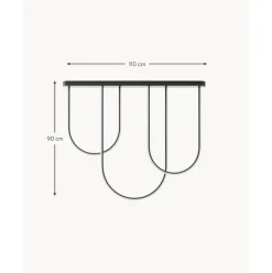 Lampara De Techo Grande Led Ivar