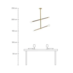 Lampara De Techo Grande Linja