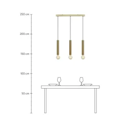 Lampara De Techo Grande Sencillo