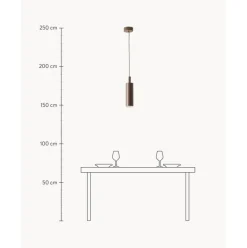 Lampara De Techo Led De Metal Jari