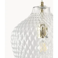 Lampara De Techo Pequena De Vidrio Lee