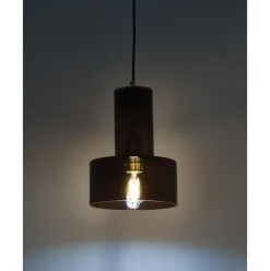 Lampara De Techo Pequena De Vidrio Flowy