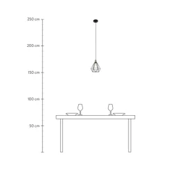 Lampara De Techo Pequena Agnes