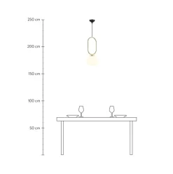 Lampara De Techo Pequena Esferica Shapes