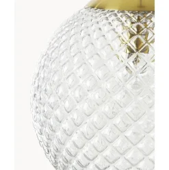 Lampara De Techo Pequena De Vidrio Lorna