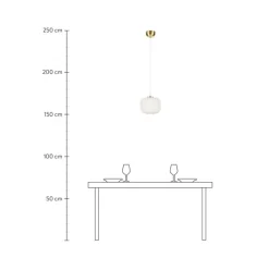 Lampara De Techo Pequena De Vidrio Sober