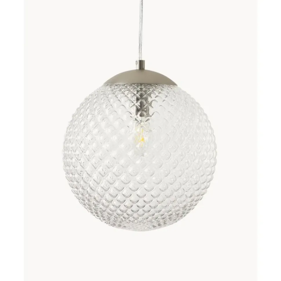 Lampara De Techo Pequena De Vidrio Lorna