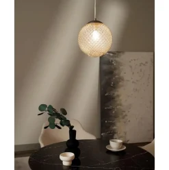 Lampara De Techo Pequena De Vidrio Lorna