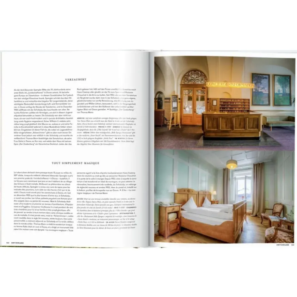 Libro Ilustrado Great Escapes Alps