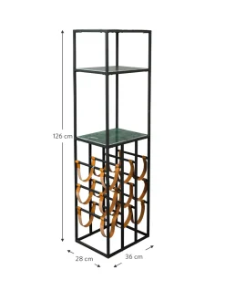 Licorera De Marmol Mil, Para 9 Botellas