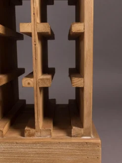 Licorera En Madera De Roble Claude, Para 28 Botellas