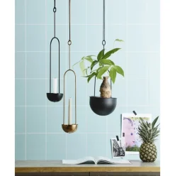 Maceta Colgante De Metal Torcello