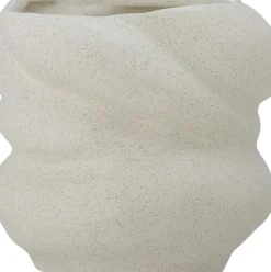 Macetero De Gres Con Forma Organica Orana