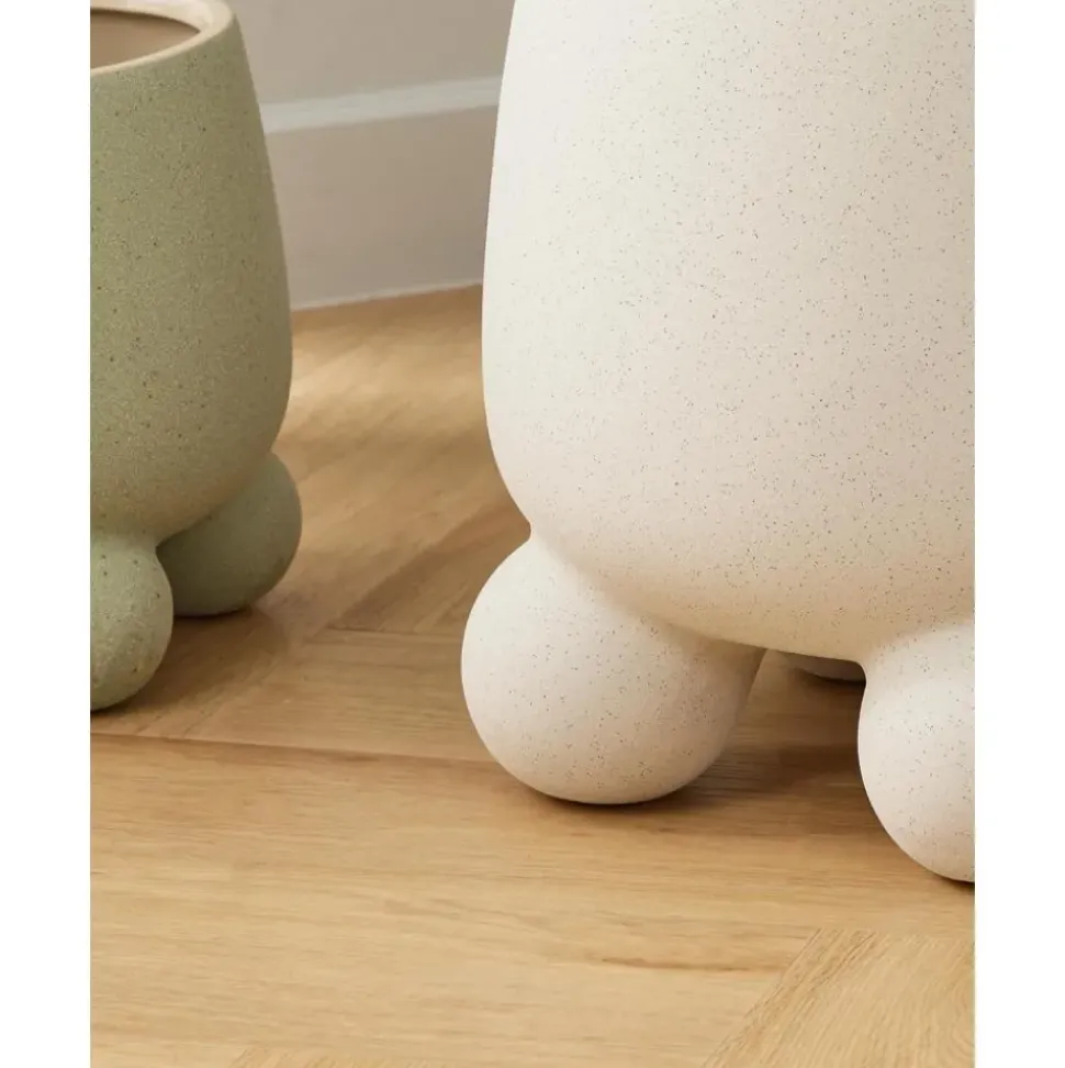 Macetero Grande De Dolomita Olea