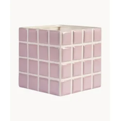 Macetero Pequena De Dolomita Tile