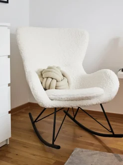 Mecedora De Borreguillo Wing