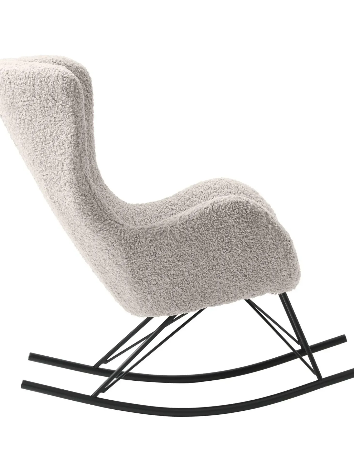 Mecedora De Borreguillo Wing