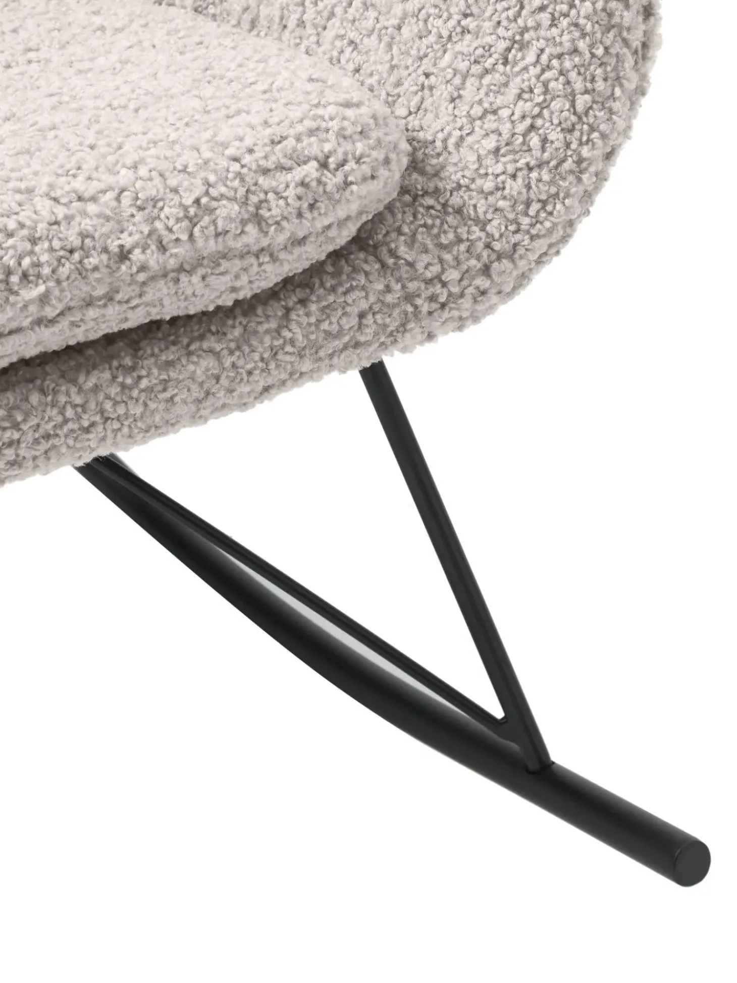 Mecedora De Borreguillo Wing