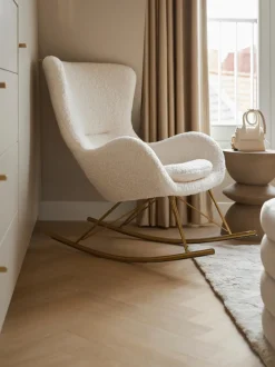 Mecedora De Borreguillo Wing