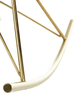 Mecedora De Terciopelo Wing