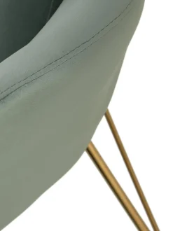 Mecedora De Terciopelo Wing