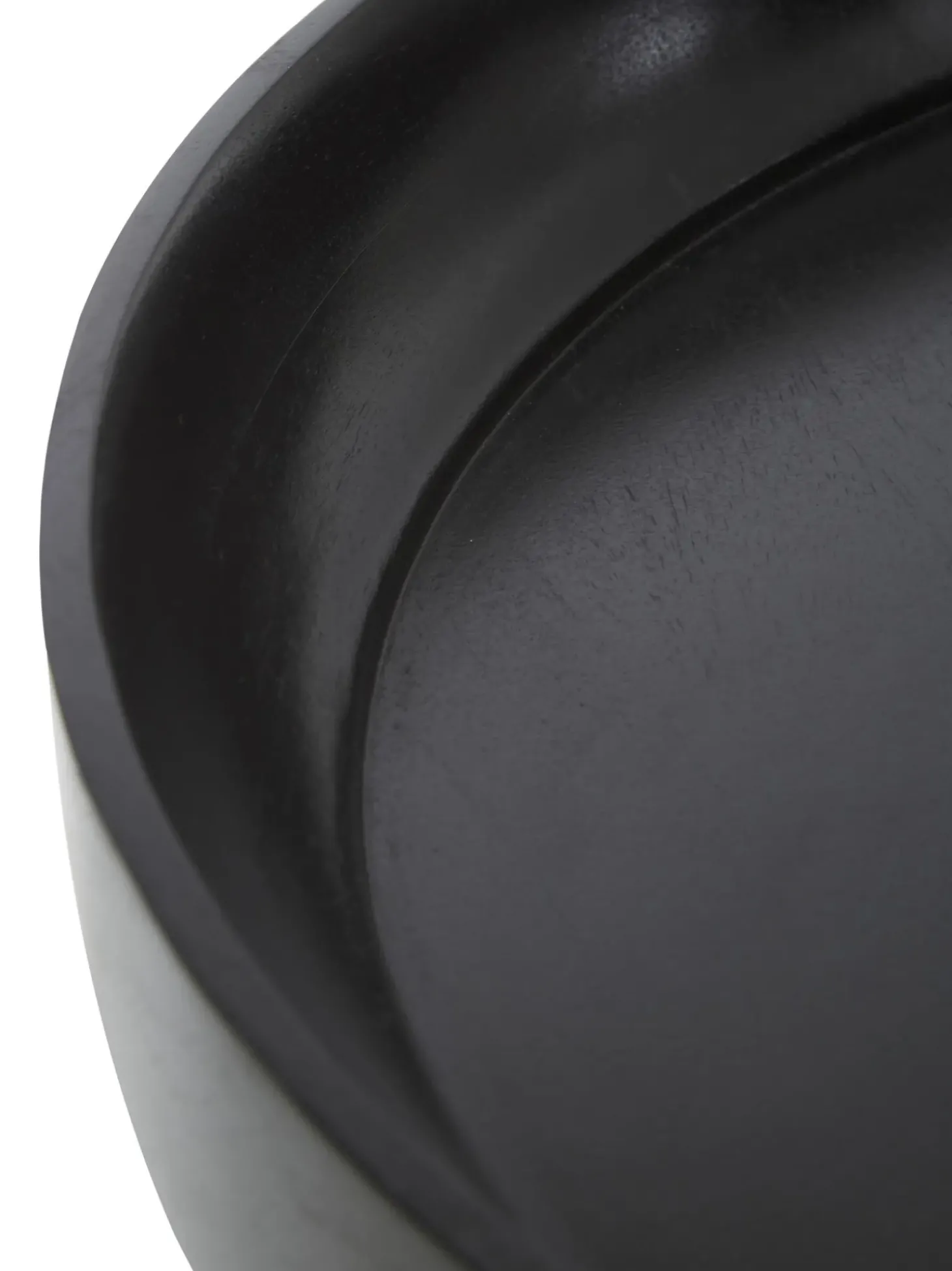 Mesa Auxiliar Bowl Table, Tablero De Madera De Mango