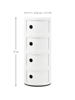 Mesa Auxiliar De Diseno Componibili, 4 Modulos