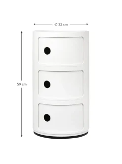 Mesa Auxiliar De Diseno Componibili, 3 Modulos