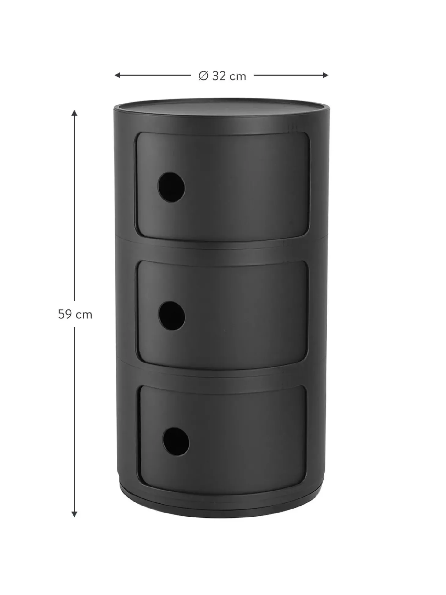 Mesa Auxiliar De Diseno Componibili, 3 Modulos